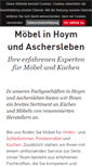 Mobile Screenshot of moebel-schumann.de