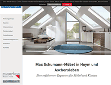 Tablet Screenshot of moebel-schumann.de